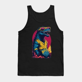 Retro Godzilla Tank Top